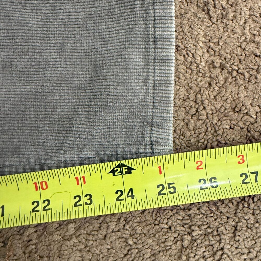 Stylish Gray Corduroy Overalls - Picture 4 of 6